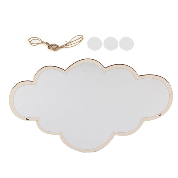 Acrylic Cloud Shape Mirror, Nordic Acrylic Decorative Mirror Wall Sticker Dec Carousel 1