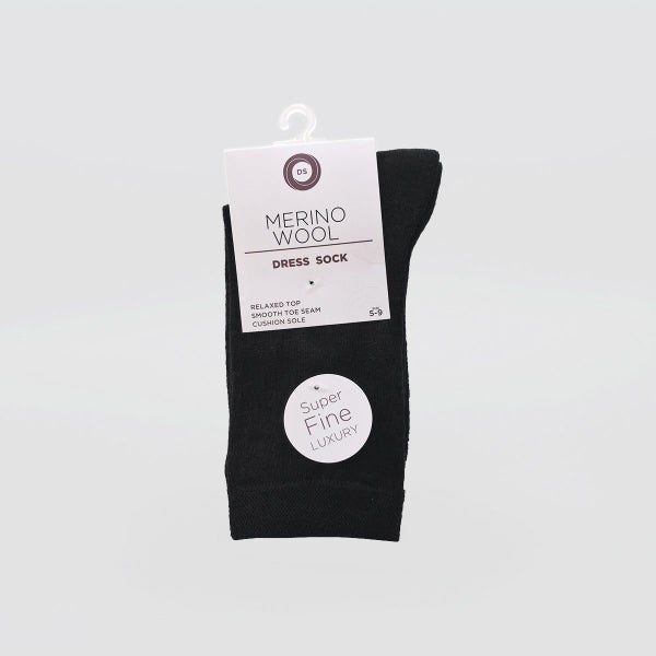 DS Merino Wool Dress Cushion Sole Socks Carousel 1