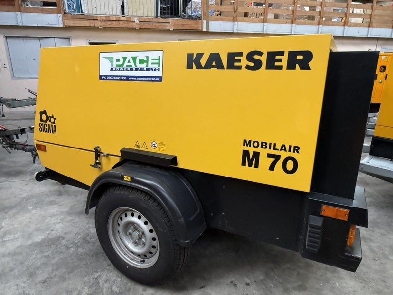 Kaeser Mobilair M70 - 250cfm 7 Bar Portable Diesel Air Compressor