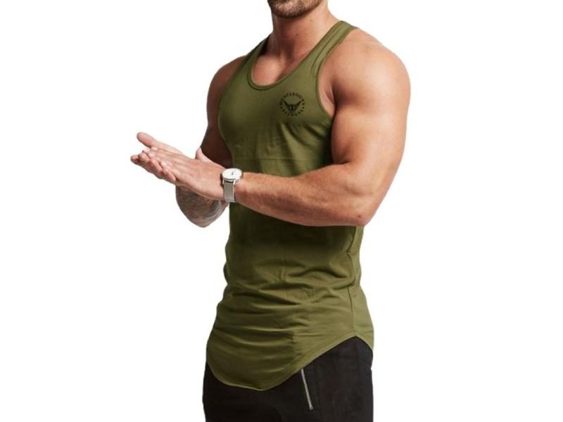 Mens Cotton Fitness Sports Vest For Workout Carousel 2