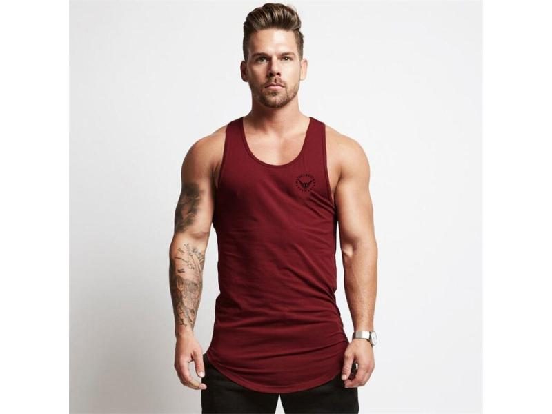 Mens Cotton Fitness Sports Vest For Workout Carousel 1