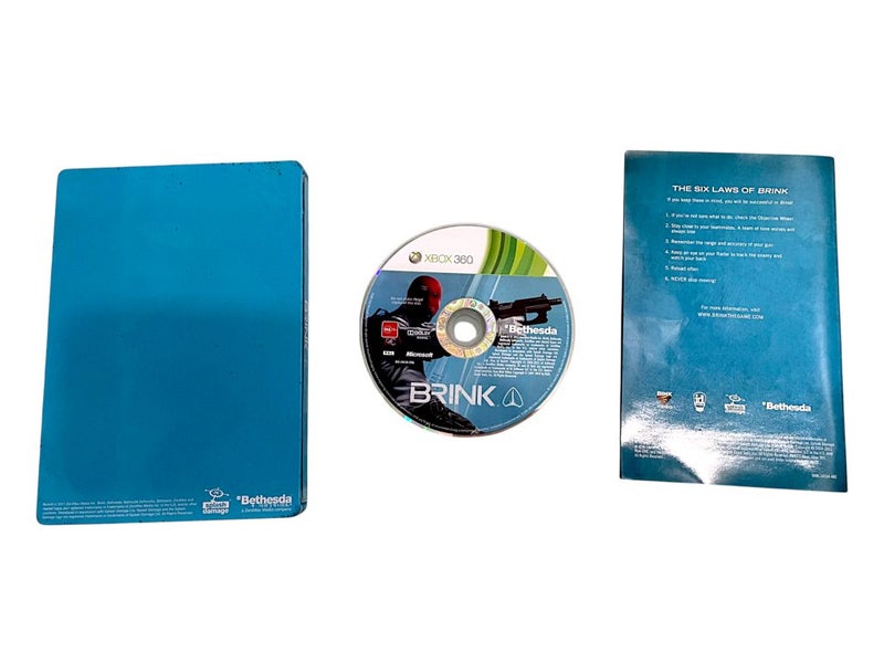 Brink (Xbox 360) STEEL COLLECTOR'S EDITION *RARE* Carousel 2