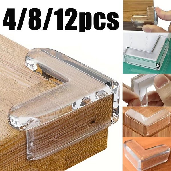 Baby Safety Soft Rubber Table Corner Protector 4-12Pc Carousel 2