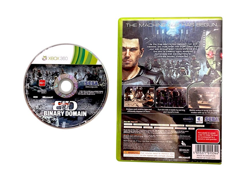 BINARY DOMAIN (XBox 360) Carousel 2