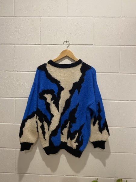 Vintage 90s chunky mohair wool knit Oversized *Balloon sleeves!! Carousel 2