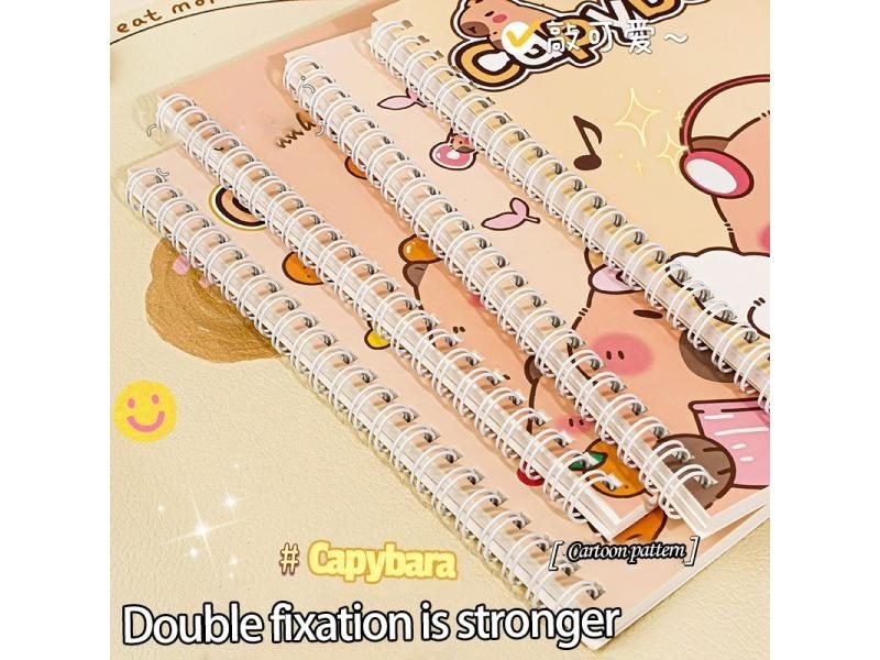 A5 Spiral Notebook For Kid Student - Daily Notes Planner Carousel 2