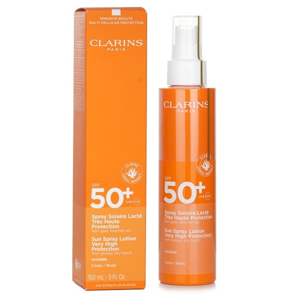 Clarins Sun Spray Body Lotion Very High Protection SPF 50 150ml/5oz Carousel 2
