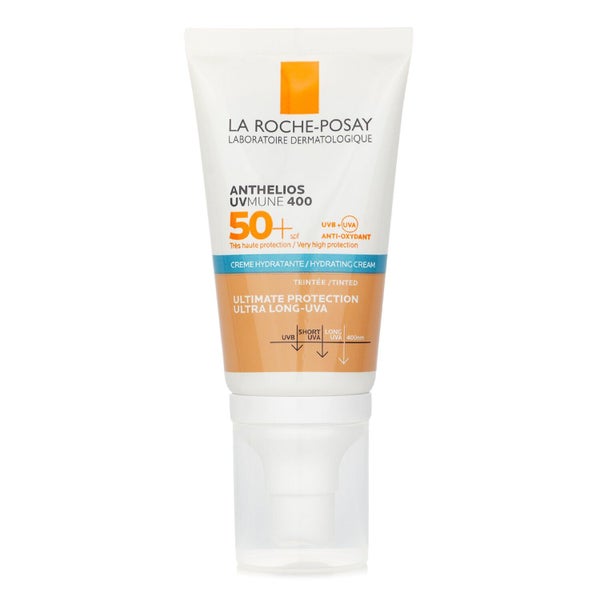 La Roche Posay Anthelios UV Mune 400 Hydrating Cream SPF50 Tinted 50ml/1.7oz Carousel 1