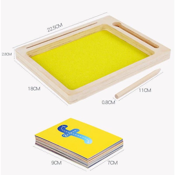 Painting Boards,Kid Sand Board,Creative Board Soft Set,36 Cards, Wooden Pen, Carousel 2