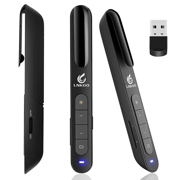 Wireless Laser presenter, RF 2.4GHz Wireless USB PowerPoint Presentation Rem Carousel 1