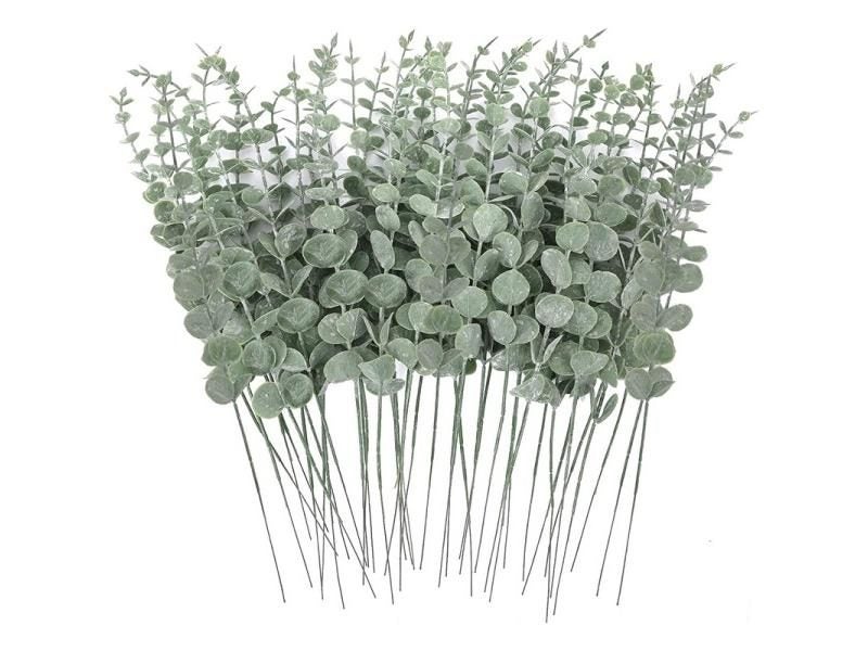 Artificial Plants Eucalyptus Leaves For Home Decor Party Wedding Carousel 1