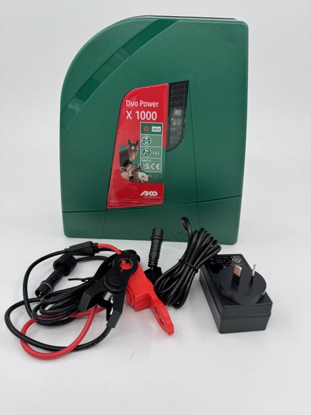Electric Fence Energiser Mains or Solar capable up to 4 hectares-5-year warranty