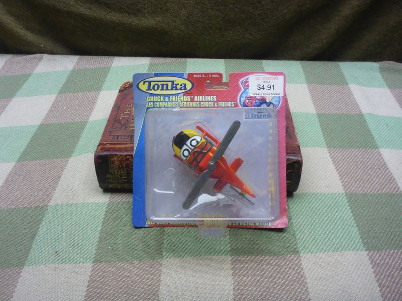 Unopened Maisto Tonka Diecast Toy Chuck & Friends Airlines Aircraft Die Cast Toy Carousel 1
