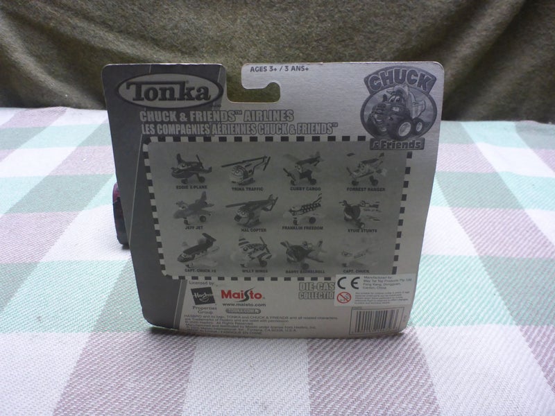 Unopened Maisto Tonka Diecast Toy Chuck & Friends Airlines Aircraft Die Cast Toy Carousel 6