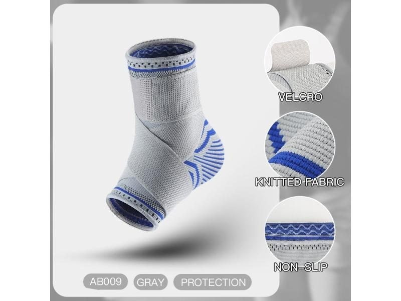 Adjustable Compression Ankle Brace For Basketball Pain Relief Carousel 1
