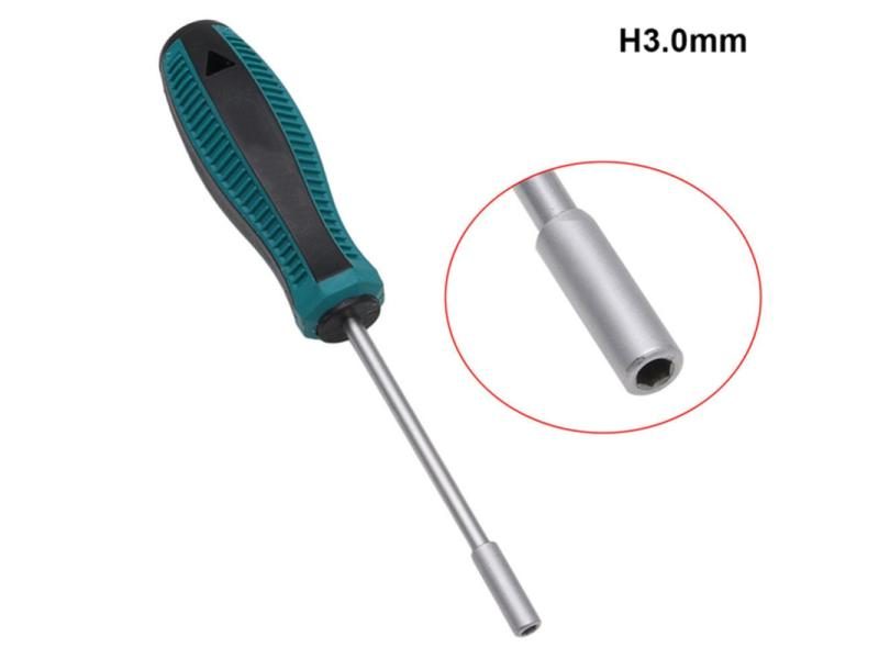 33.544.555.56mm Steel Socket Driver Hex Nut Key Repair Tools Carousel 1