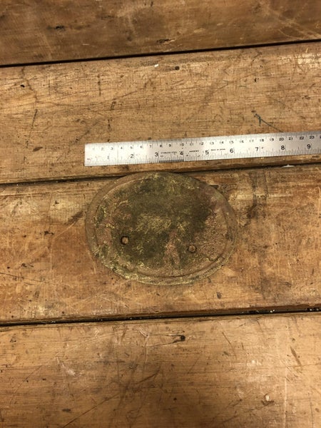 Antique Brass Plaque - Thief Resisting – Ratner London Carousel 2