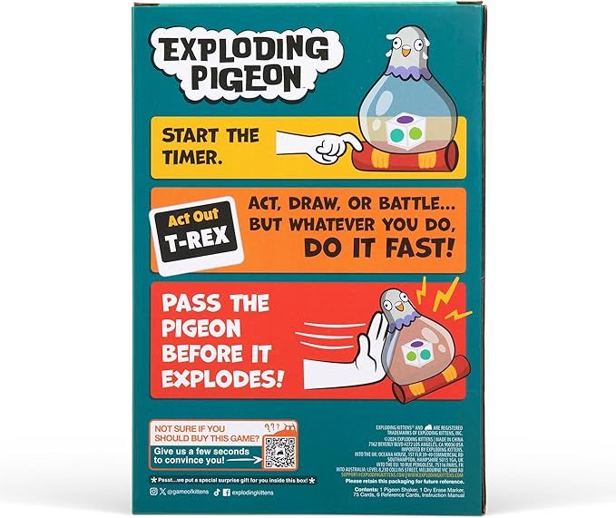 Exploding Pigeon (By Exploding Kittens) Carousel 2