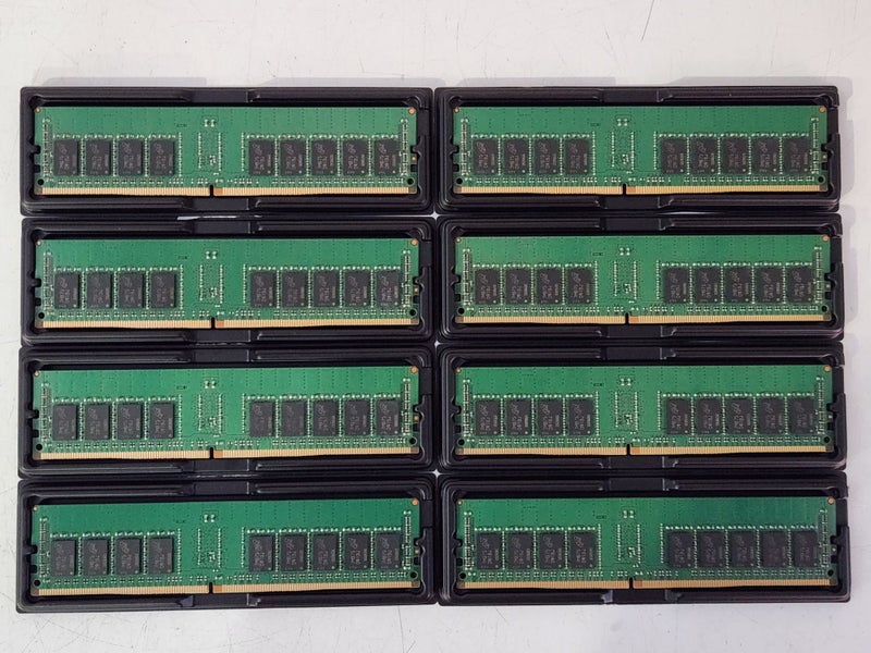 - HPE 809082-591 128GB Kit (16GB x8) PC4-19200 DDR4-2400MHz 1Rx4 ECC Memory Carousel 2