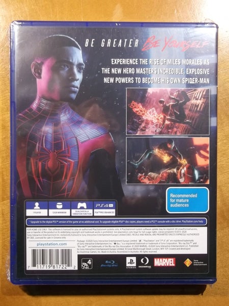 Marvel Spider-Man Miles Morales - PS4 Game - BRAND NEW SEALED Carousel 2