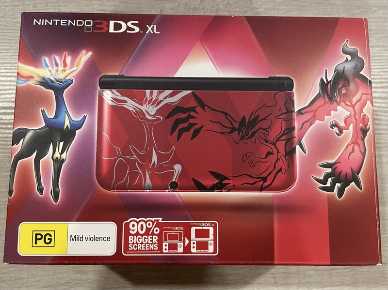Nintendo 3DS XL Console *Pokemon XY Red Edition* Carousel 1