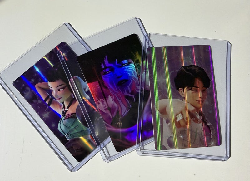 $1 Reserve Kpop Demon Hunters McDonalds Jinu Demon Card Carousel 1