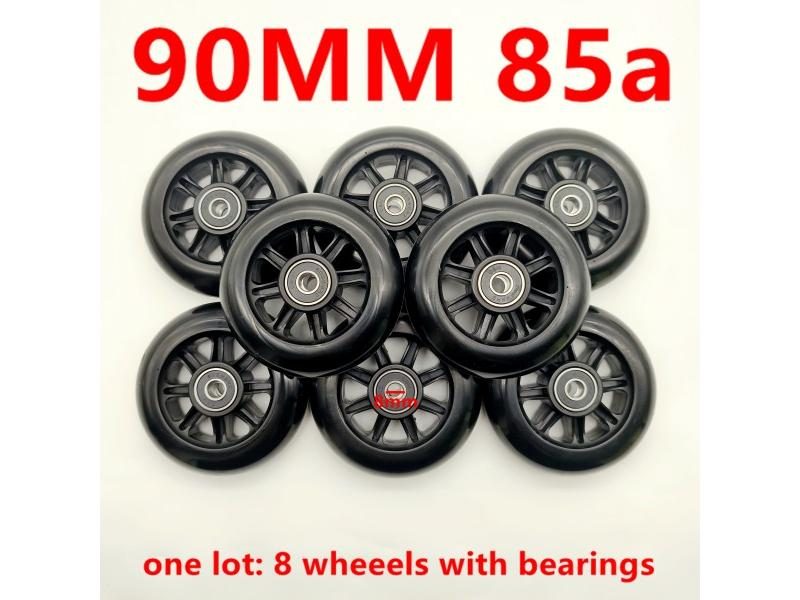 Speed Skate Wheel Roller Wheel 84mm 90MM PU Material Carousel 1