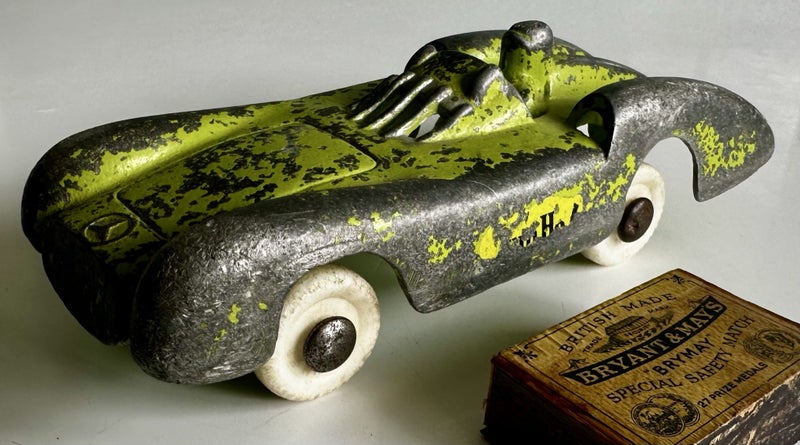 Vintage Fun Ho Mercedes race car - 190mm L Carousel 2