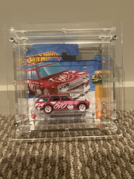 Hot Wheels Datsun Bluebird 510 Super Treasure Hunt Short Card Carousel 1