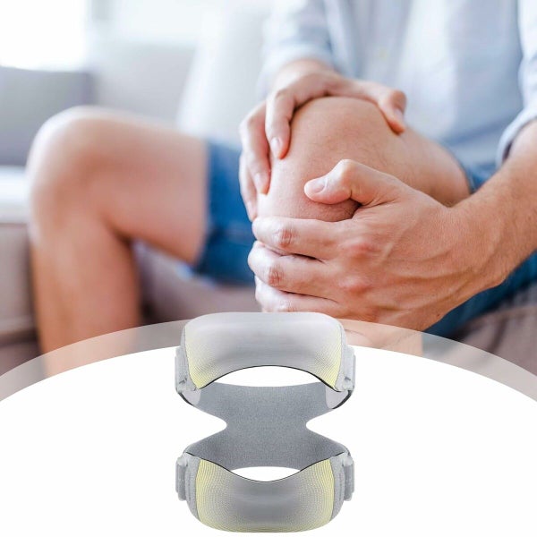 Knee Brace with Patella Knee Strap Adjustable Compression Support Sleeve Carousel 1