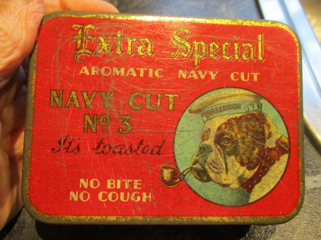 Vintage Navy Cut Tobacco Tin Carousel 1