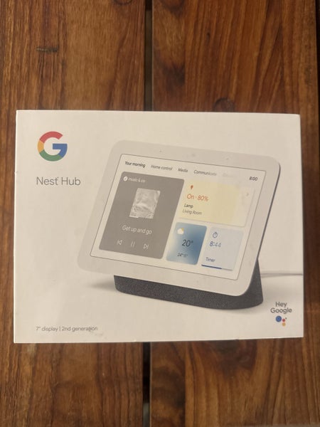 Google Nest Hub (2nd Gen) – 7” Smart Display – Excellent Condition Carousel 1