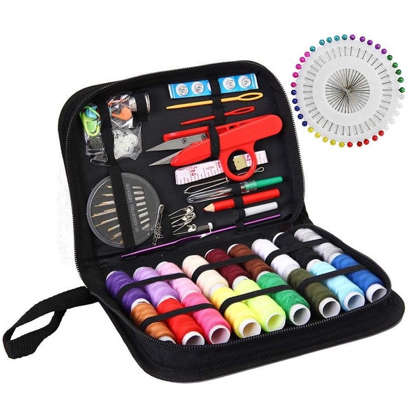 Sewing Kit with Case, Sewing Supplies for Home Travel and Emergency, Beginner Carousel 1
