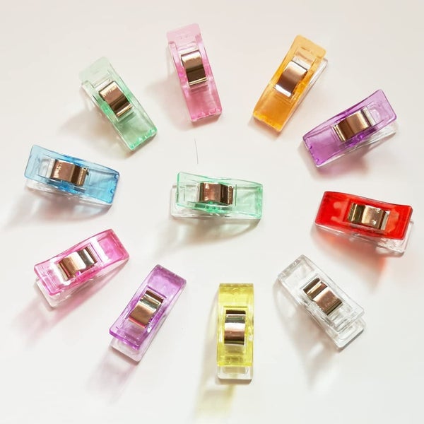 100PCS Sewing Clips for Quilting Crafting,Wonder Clips, Quilting Clips,Craft Carousel 1