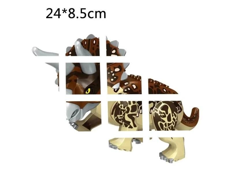 Dinosaur Building Block Toy Large Giganotosaurus Tyrannosaurus Rex Pterosaur Carousel 1