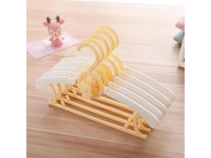 Baby Hangers Kids Room Drying Racks Non-slip Storage Hangers For Clothes Carousel 1
