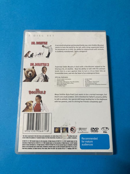 Dr. DoLittle / Dr. DoLittle 2 / Dr. DoLittle 3 Carousel 2