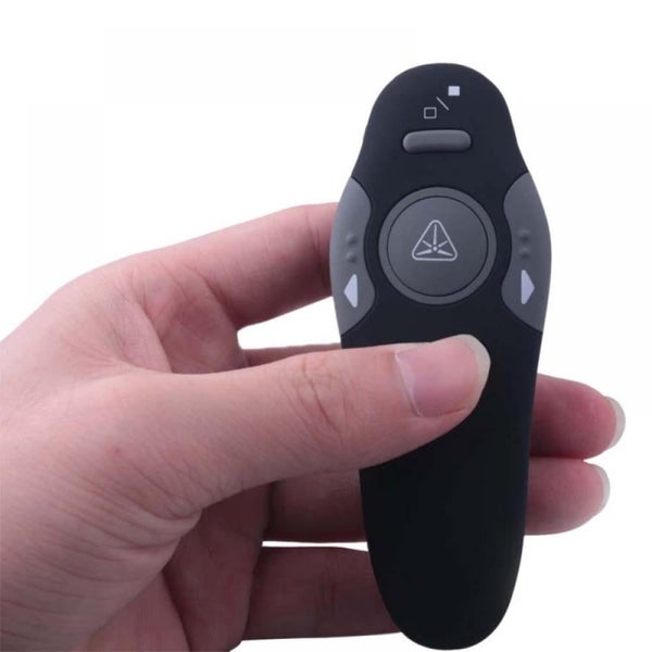 Wireless Presenter Presentation Clicker with Red Laser Pointer, 2.4GHz RF Wir Carousel 10