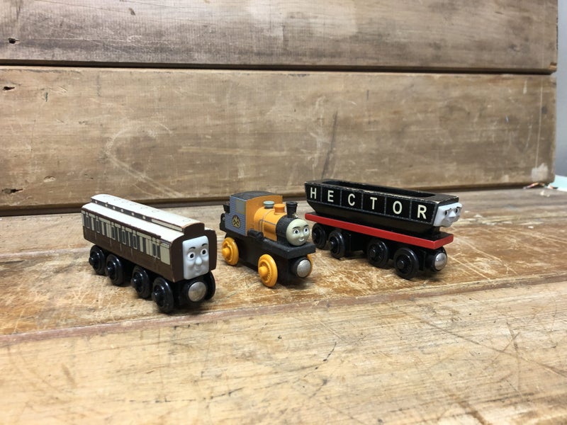 Vintage Thomas the Tank Engine Collection - Hector, Dash, Old Slow Coach Carousel 1