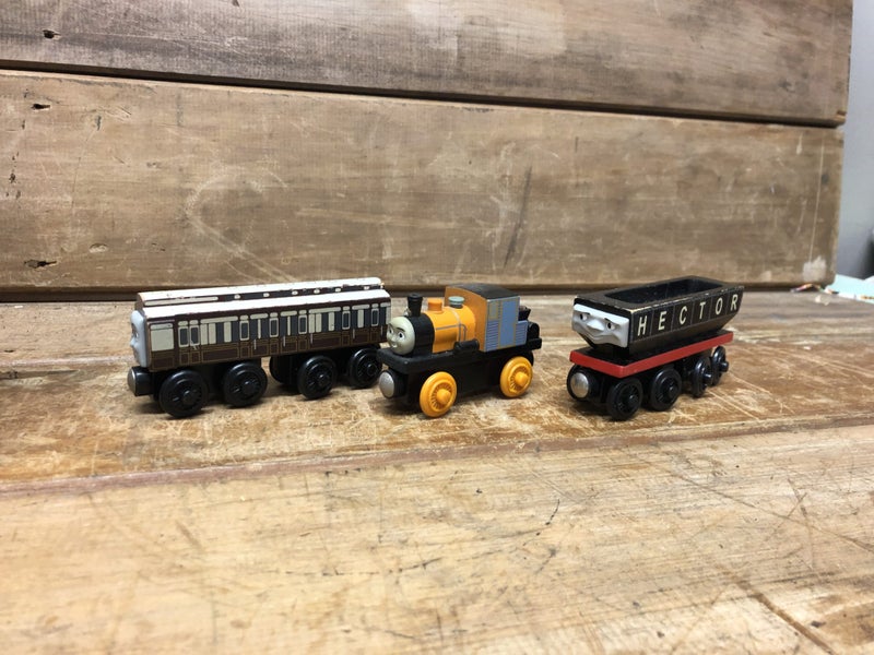 Vintage Thomas the Tank Engine Collection - Hector, Dash, Old Slow Coach Carousel 2