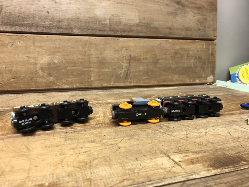 Vintage Thomas the Tank Engine Collection - Hector, Dash, Old Slow Coach Carousel 3