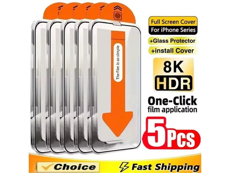 1-5PCS Tempered Glass Screen Protector For Xiaomi Redmi Phones Carousel 1