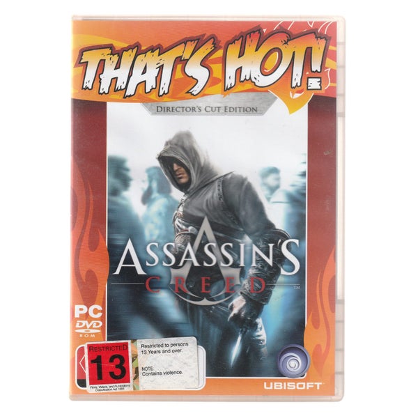 Assassin's Creed: Director's Cut Edition (R13) PC • Ubisoft • 2008 • That's Hot Carousel 2