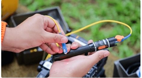Fiber network service and fault rectification Carousel 1