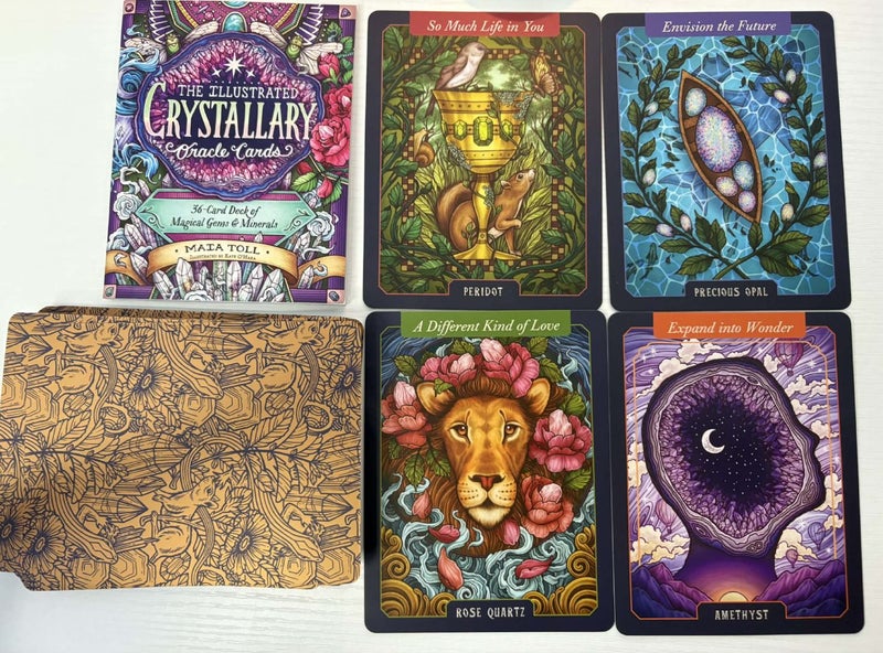 The Illustrated Crystallary Oracle – Maia Toll – Complete Set Carousel 2