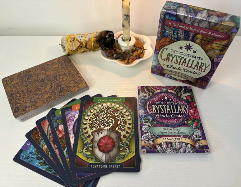 The Illustrated Crystallary Oracle – Maia Toll – Complete Set Carousel 1