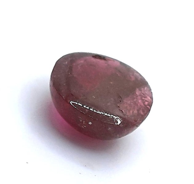 1 x oval red Cabochon stone Carousel 2