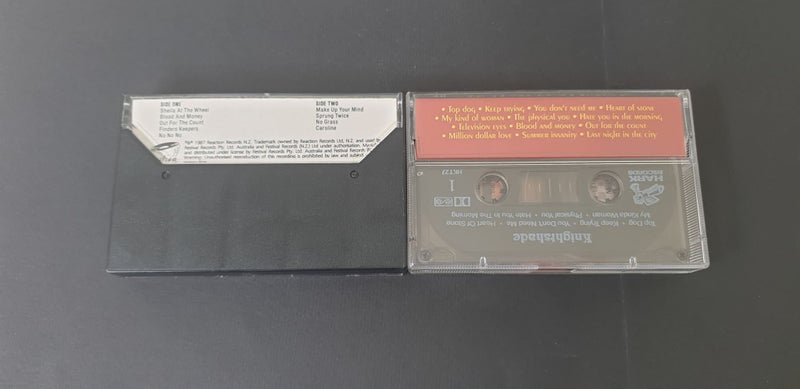 Knight Shade legendary New Zealand hard rock band Cassette Tapes old Carousel 2