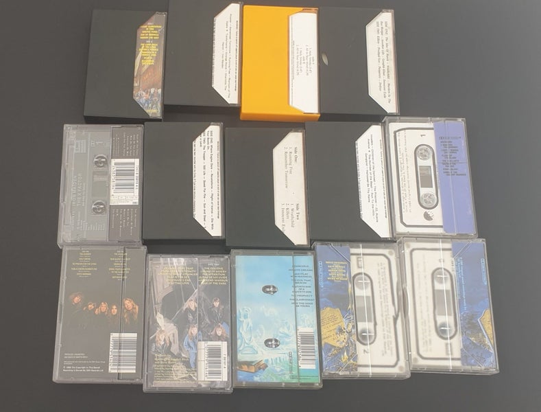 Bulk lot Iron Maiden Cassette Tapes old Carousel 2