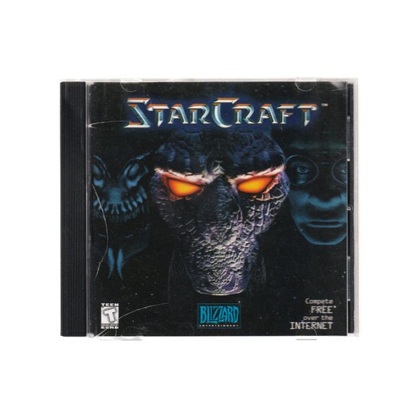 StarCraft • PC-CD GAME • 1998 • Ver.1.05b USA Version • Complete • Blizzard Ent. Carousel 1